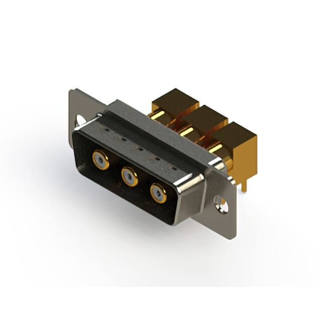 629-3W3-240-5N1 CONN D-SUB PLUG 3POS R/A SLDR