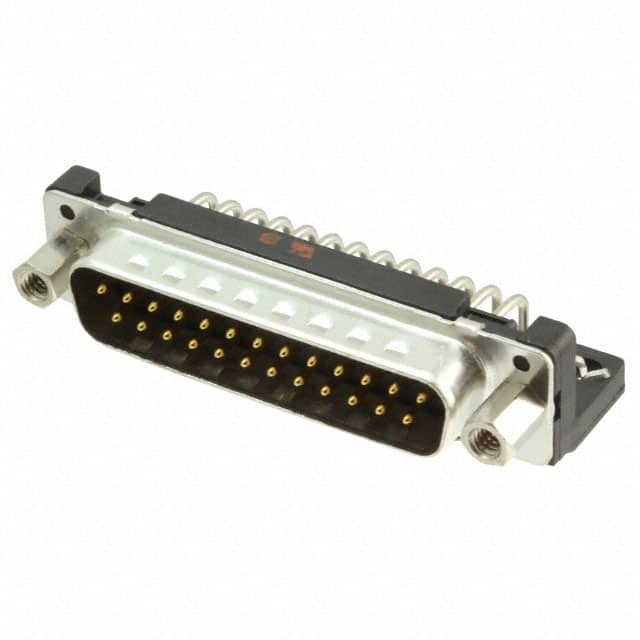 09663626813 CONN D-SUB PLUG 25POS R/A SLDR