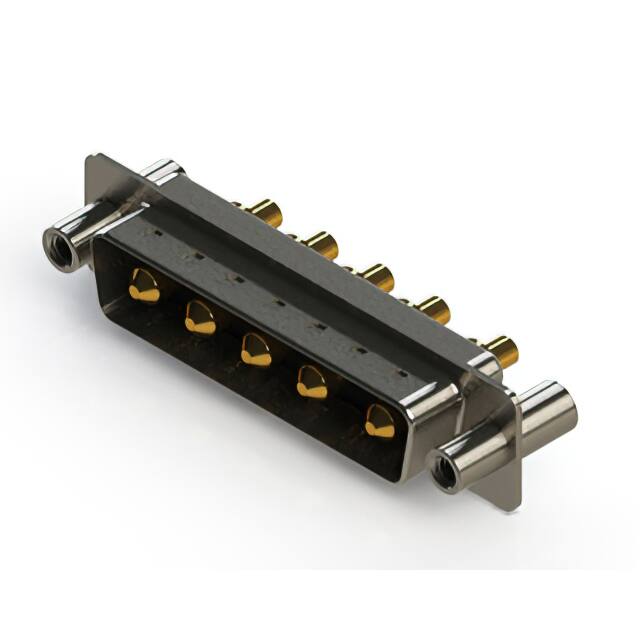 627-5W5-224-2T4 CONN D-SUB PLUG 5P PNL MNT SLDR