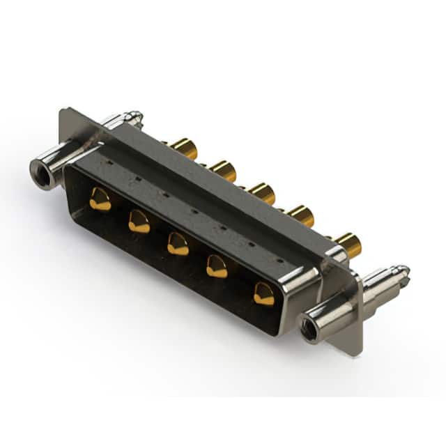 627-5W5-224-3TE CONN D-SUB PLUG 5P PNL MNT SLDR