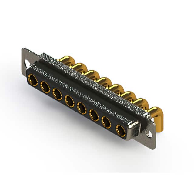 630-8W8-240-4T1 CONN D-SUB RCPT 8POS R/A SLDR