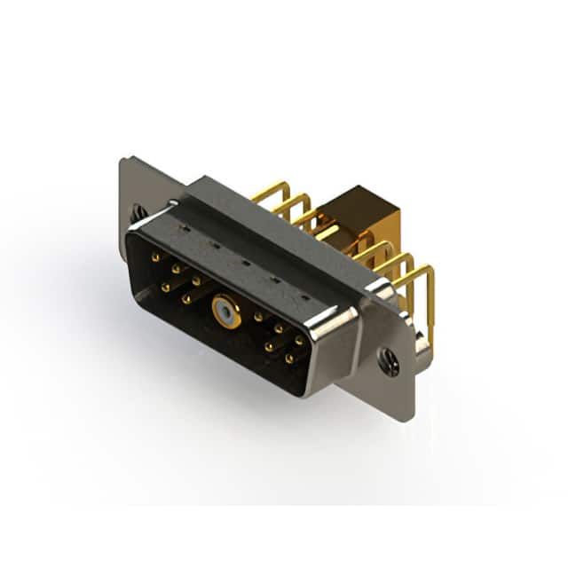 629-11W1640-5T2 CONN D-SUB PLUG 11POS R/A SLDR