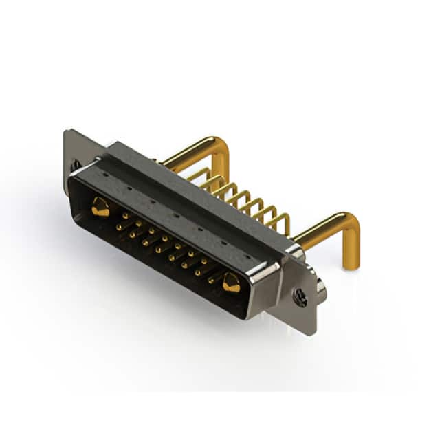 629-17W2250-2NA CONN D-SUB PLUG 17POS R/A SLDR