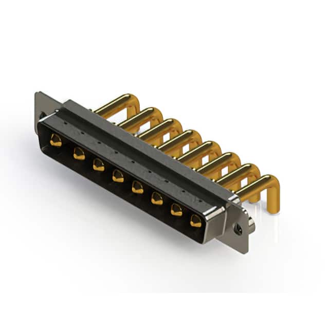629-8W8-250-3T2 CONN D-SUB PLUG 8POS R/A SLDR