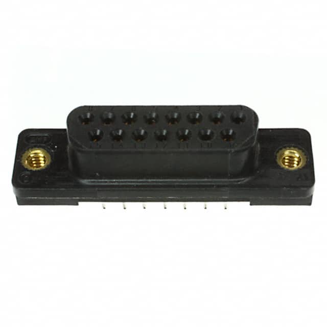 745057-4 CONN D-SUB RCPT 15POS VERT SLDR