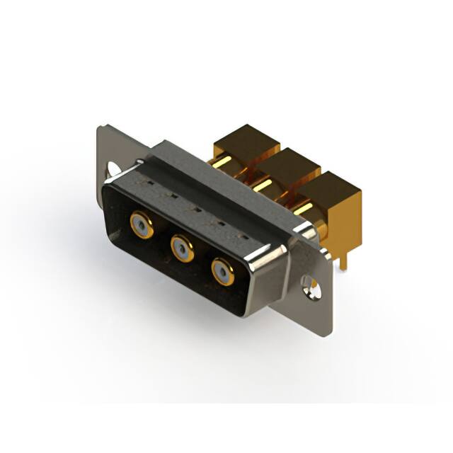 629-3W3-240-7N1 CONN D-SUB PLUG 3POS R/A SLDR