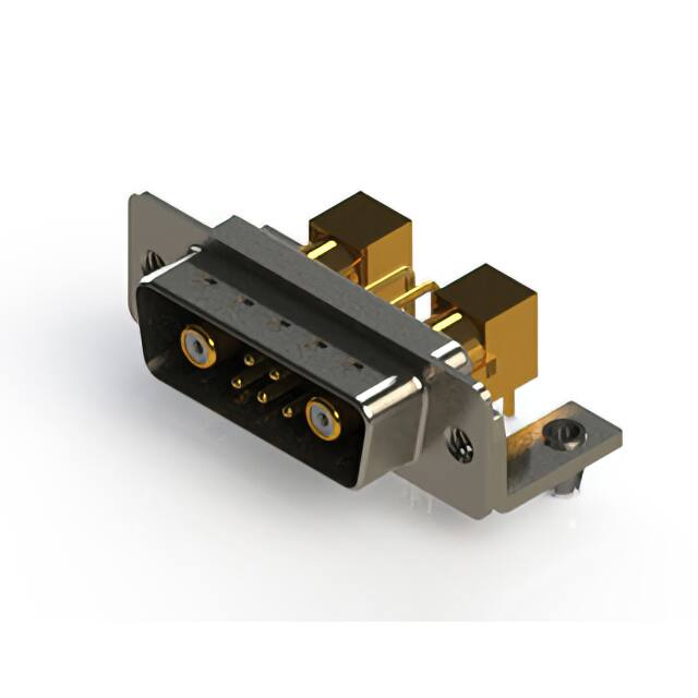 629-7W2-240-7N3 CONN D-SUB PLUG 7POS R/A SLDR