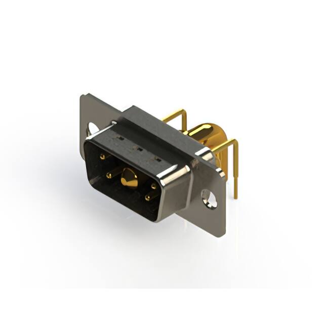 629-5W1-640-4N1 CONN D-SUB PLUG 5POS R/A SLDR