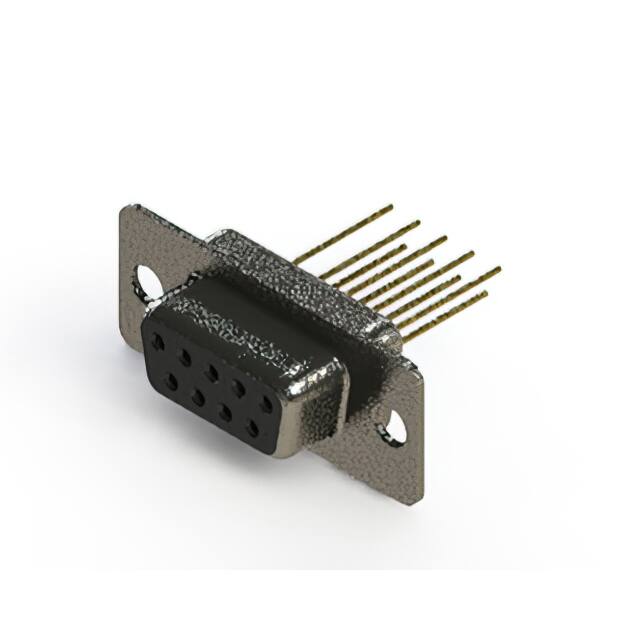 628-M09-323-BT1 CONN D-SUB RCPT 9POS VERT SLDR