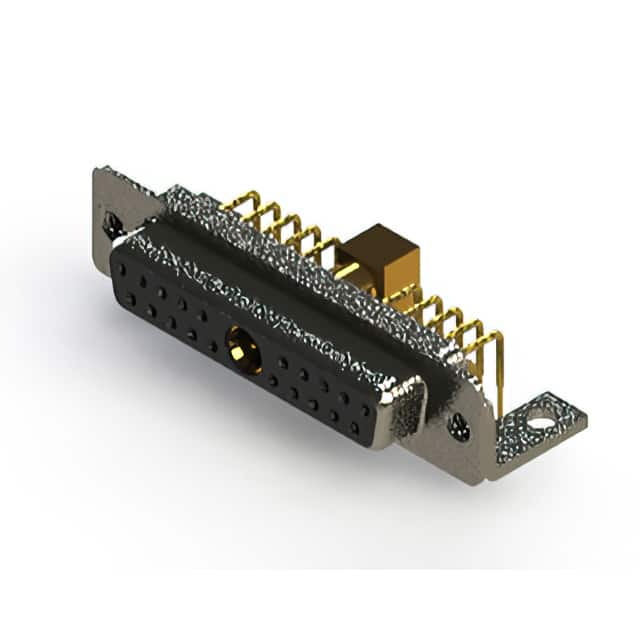 630-21W1240-5NC CONN D-SUB RCPT 21POS R/A SLDR