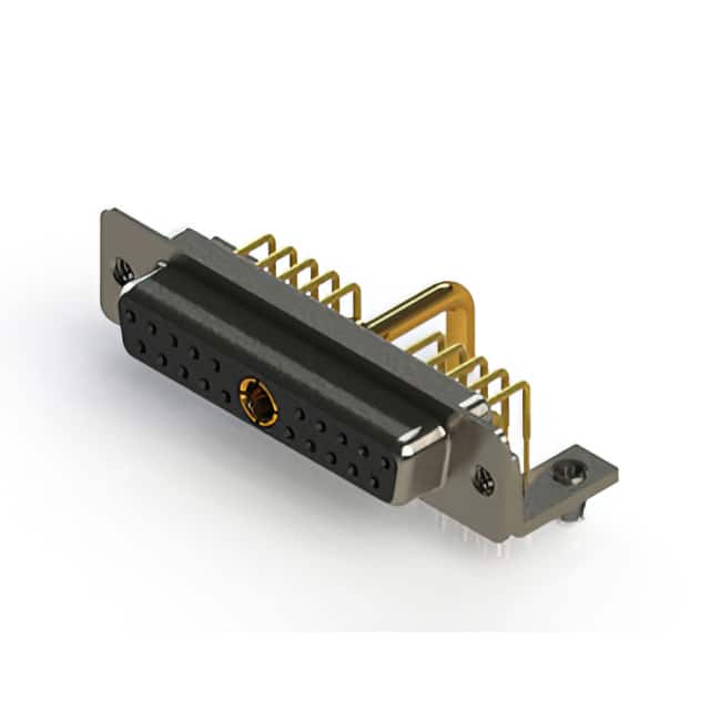 630-21W1250-2N3 CONN D-SUB RCPT 21POS R/A SLDR