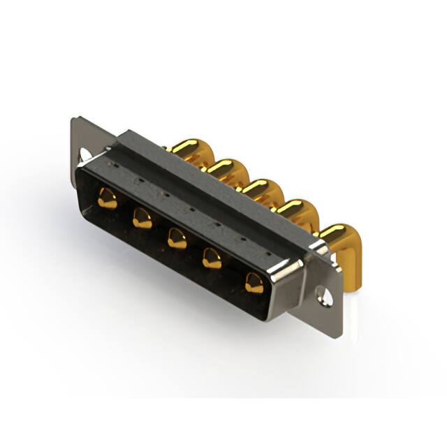 629-5W5-240-4N1 CONN D-SUB PLUG 5POS R/A SLDR