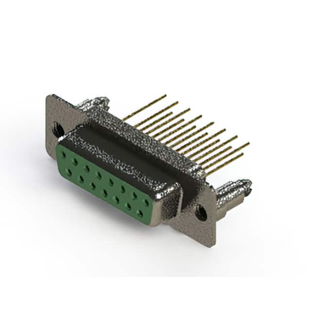 628-M15-223-GN5 CONN D-SUB RCPT 15POS VERT SLDR