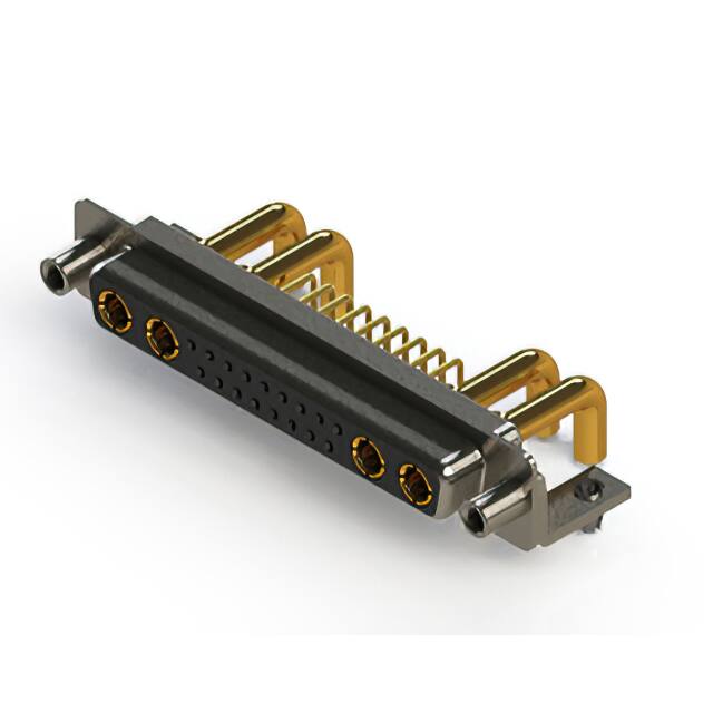 630-21W4250-4TD CONN D-SUB RCPT 21POS R/A SLDR