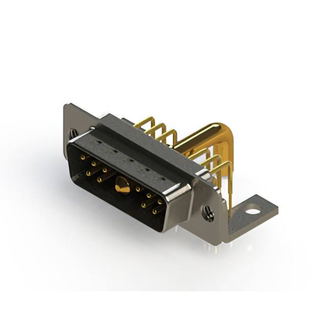 629-11W1650-4TC CONN D-SUB PLUG 11POS R/A SLDR