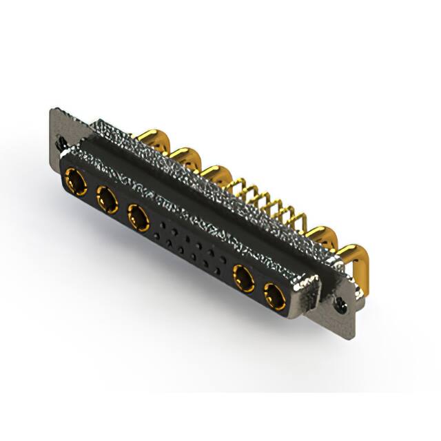 630-17W5240-2TA CONN D-SUB RCPT 17POS R/A SLDR