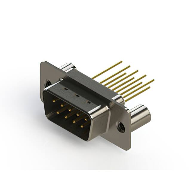 627-M09-323-WN3 CONN D-SUB PLUG 9POS VERT SLDR
