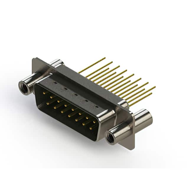 627-M15-223-GN4 CONN D-SUB PLUG 15POS VERT SLDR