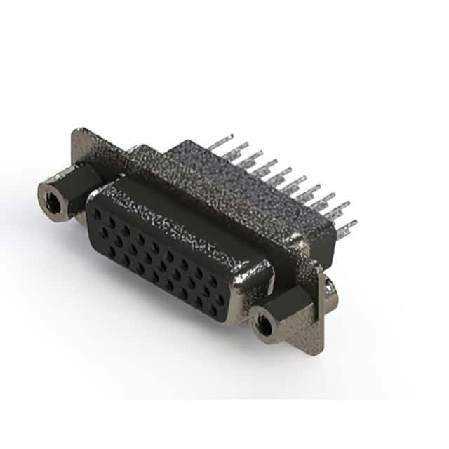 638-026-631-053 638 SERIES VERTICAL D-SUB RECEPT