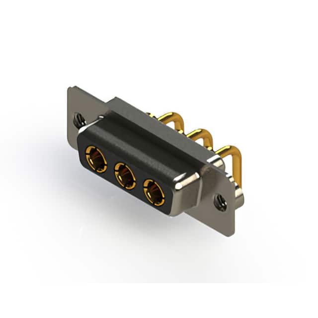 630-3W3-640-1TA CONN D-SUB RCPT 3POS R/A SLDR
