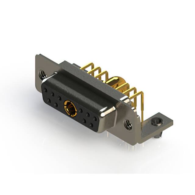 630-11W1640-4TB CONN D-SUB RCPT 11POS R/A SLDR