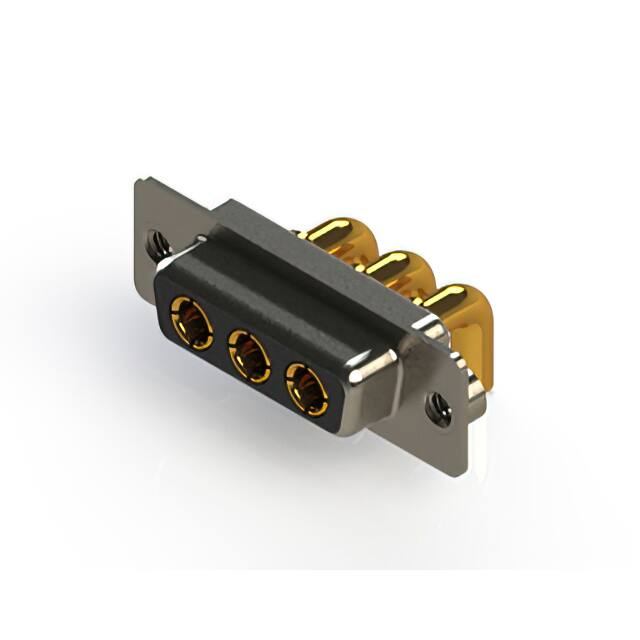 630-3W3-640-4TA CONN D-SUB RCPT 3POS R/A SLDR