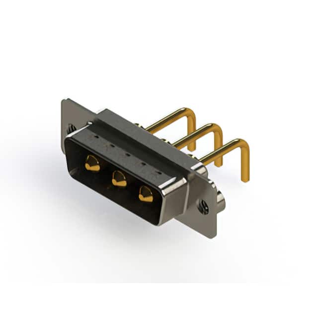 629-3W3-650-1T2 CONN D-SUB PLUG 3POS R/A SLDR