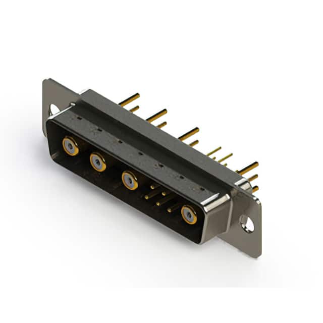 627-9W4-224-5T1 CONN D-SUB PLUG 9POS VERT SLDR