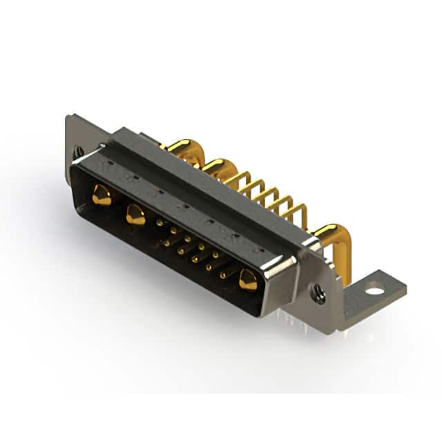 629-13W3240-2NC CONN D-SUB PLUG 13POS R/A SLDR
