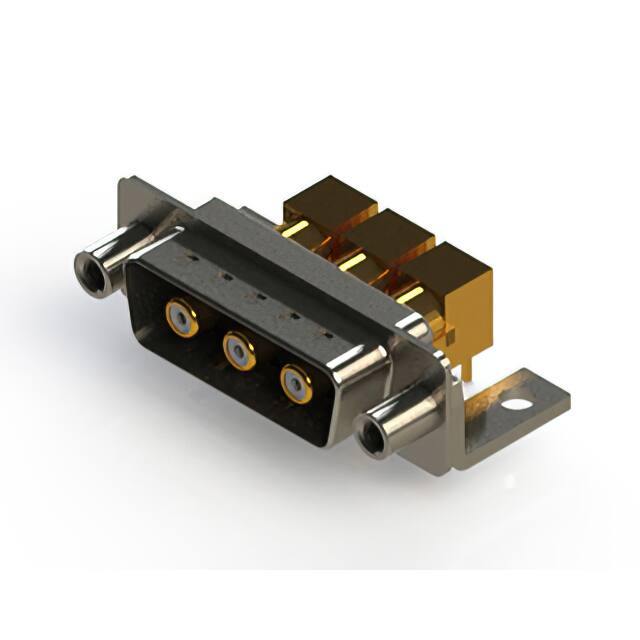 629-3W3-640-7T6 CONN D-SUB PLUG 3POS R/A SLDR