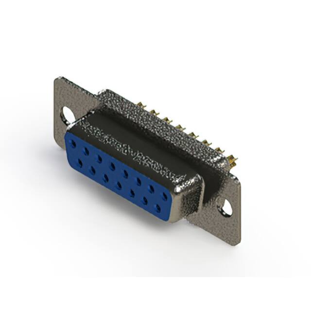 628-M15-622-LT1 628M SERIES VERTICAL D-SUB RECEP