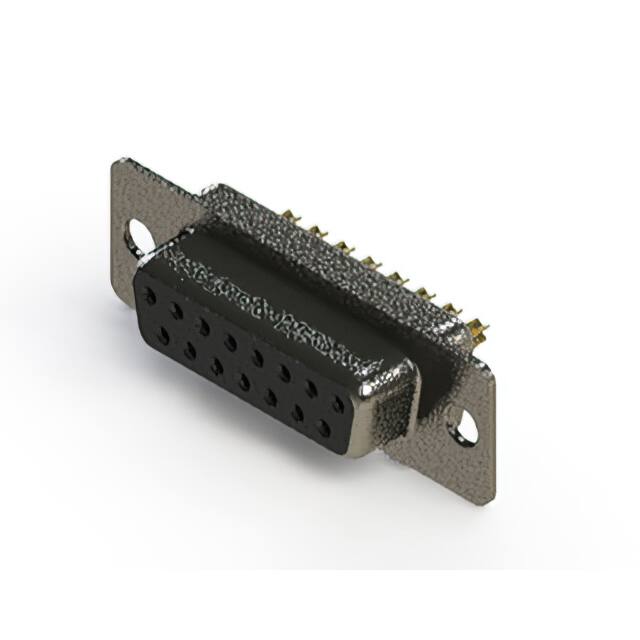 628-M15-622-BN1 628M SERIES VERTICAL D-SUB RECEP