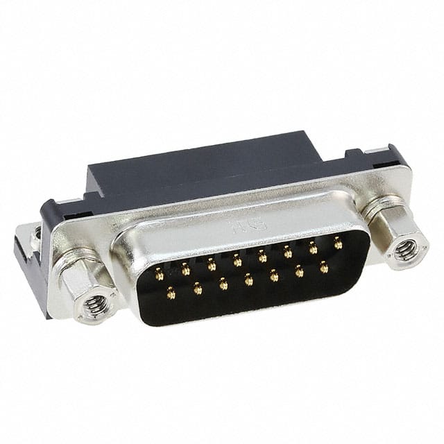 RDAD-15P-LNA(4-40)(55) CONN D-SUB PLUG 15POS R/A SLDR