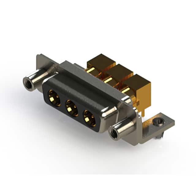 630-3W3-240-5N5 CONN D-SUB RCPT 3POS R/A SLDR