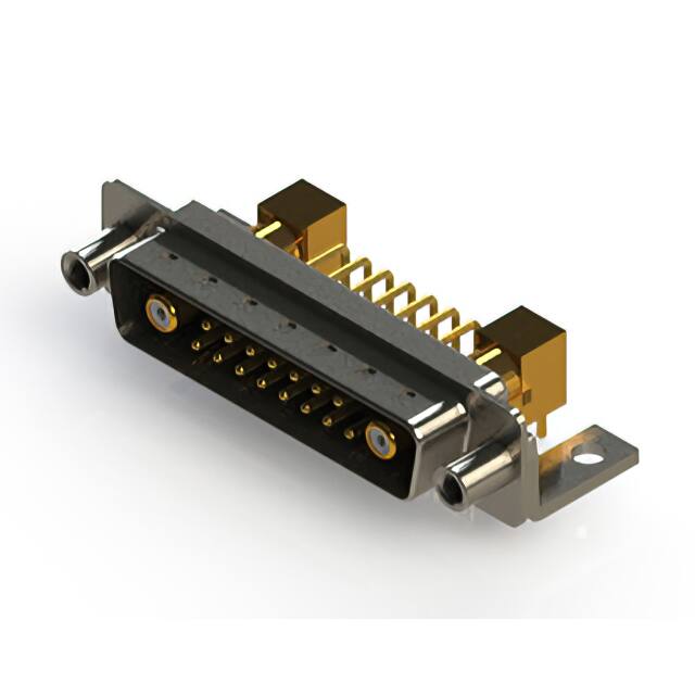 629-17W2240-5N6 CONN D-SUB PLUG 17POS R/A SLDR