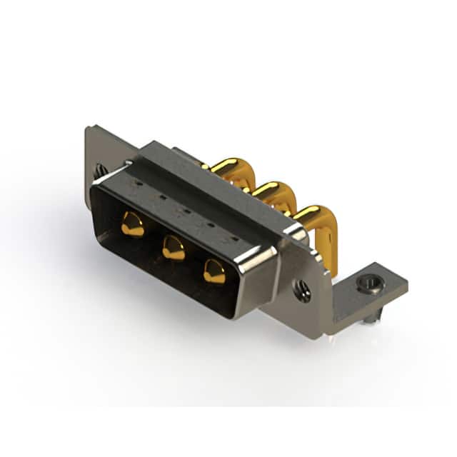 629-3W3-640-2T3 CONN D-SUB PLUG 3POS R/A SLDR