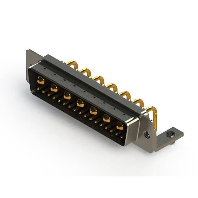 629-24W7240-1TB CONN D-SUB PLUG 24POS R/A SLDR
