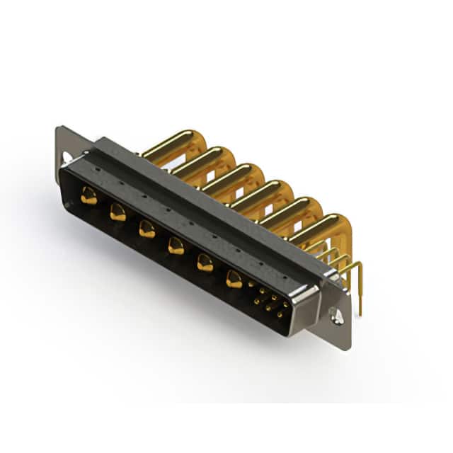 629-13W6250-4T1 CONN D-SUB PLUG 13POS R/A SLDR