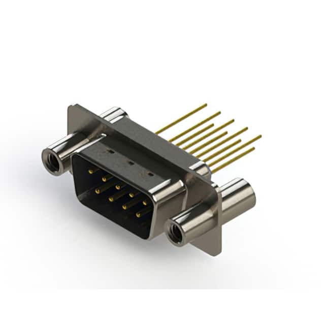627-M09-323-LN4 CONN D-SUB PLUG 9POS VERT SLDR