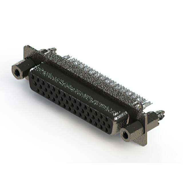 638-044-332-047 638 SERIES VERTICAL D-SUB RECEPT