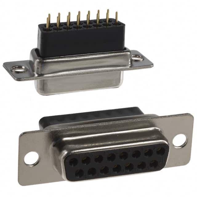 172-015-283L001 CONN D-SUB RCPT 15P PNL MNT SLDR