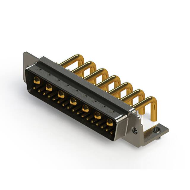629-24W7250-2TB CONN D-SUB PLUG 24POS R/A SLDR