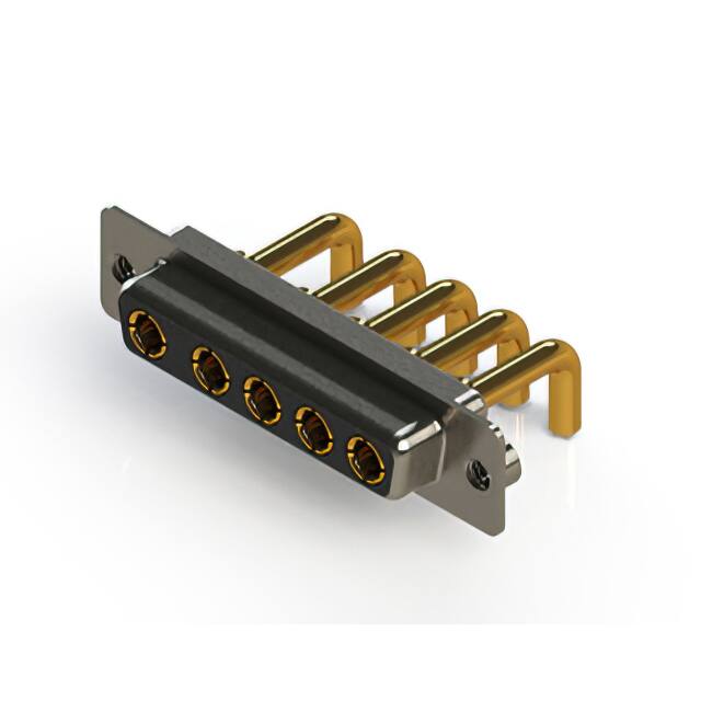 630-5W5-250-3NA CONN D-SUB RCPT 5POS R/A SLDR