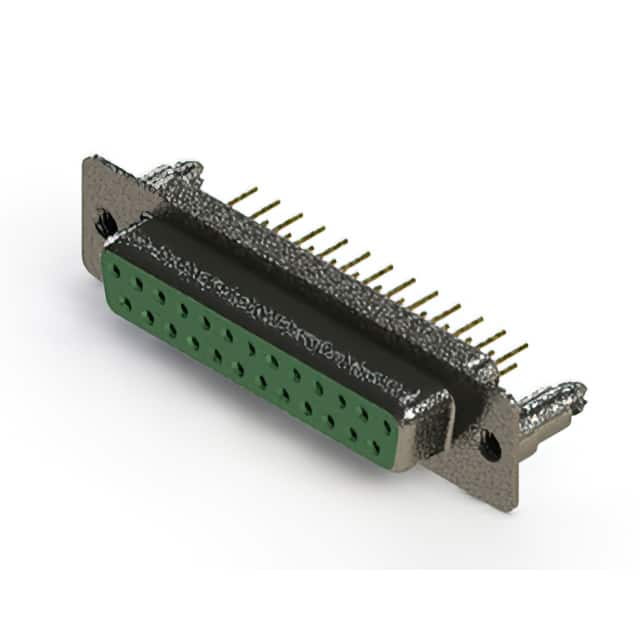 628-M25-321-GT5 628M SERIES VERTICAL D-SUB RECEP