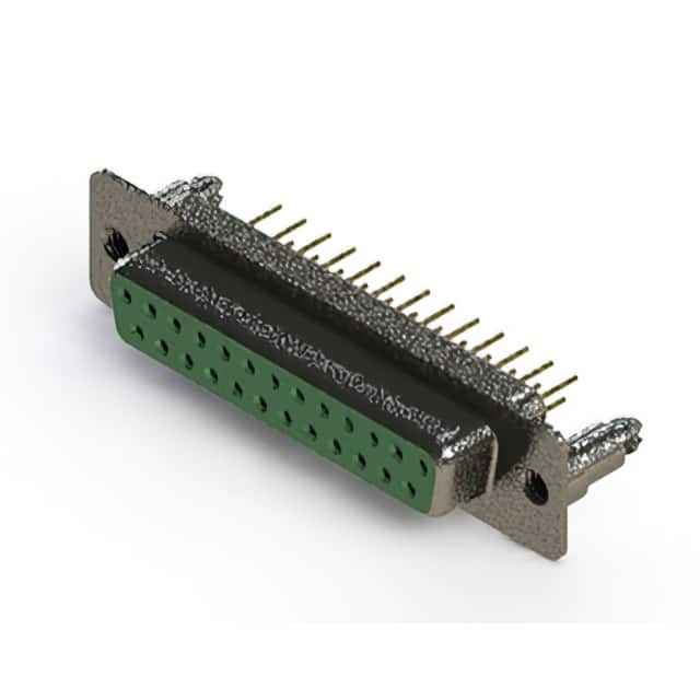 628-M25-321-GN5 628M SERIES VERTICAL D-SUB RECEP