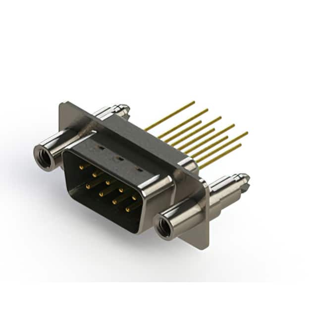 627-M09-323-GN6 CONN D-SUB PLUG 9POS VERT SLDR