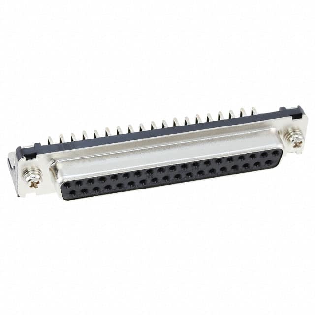 RDCD-37S(55) CONN D-SUB RCPT 37POS R/A SLDR