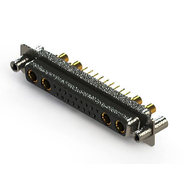 628-21W4224-4TC CONN D-SUB RCPT 21POS VERT SLDR