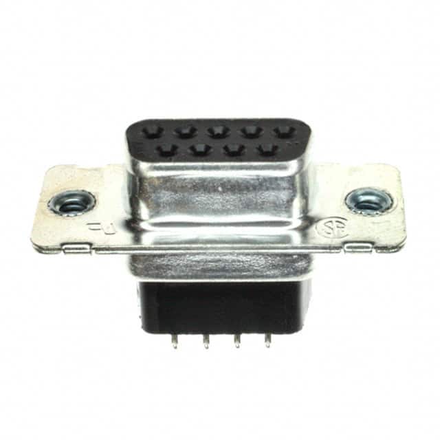 747190-1 CONN D-SUB RCPT 9POS VERT SLDR