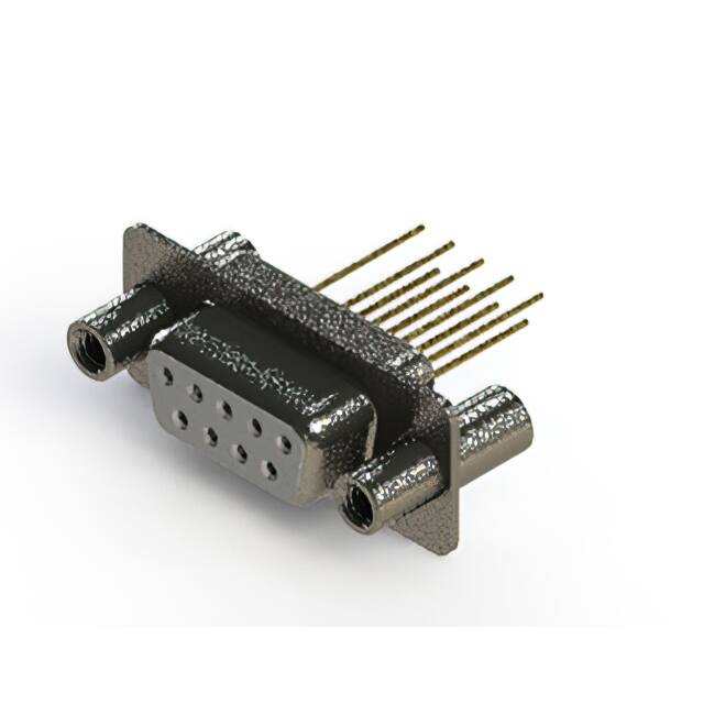 628-M09-323-WT4 CONN D-SUB RCPT 9POS VERT SLDR